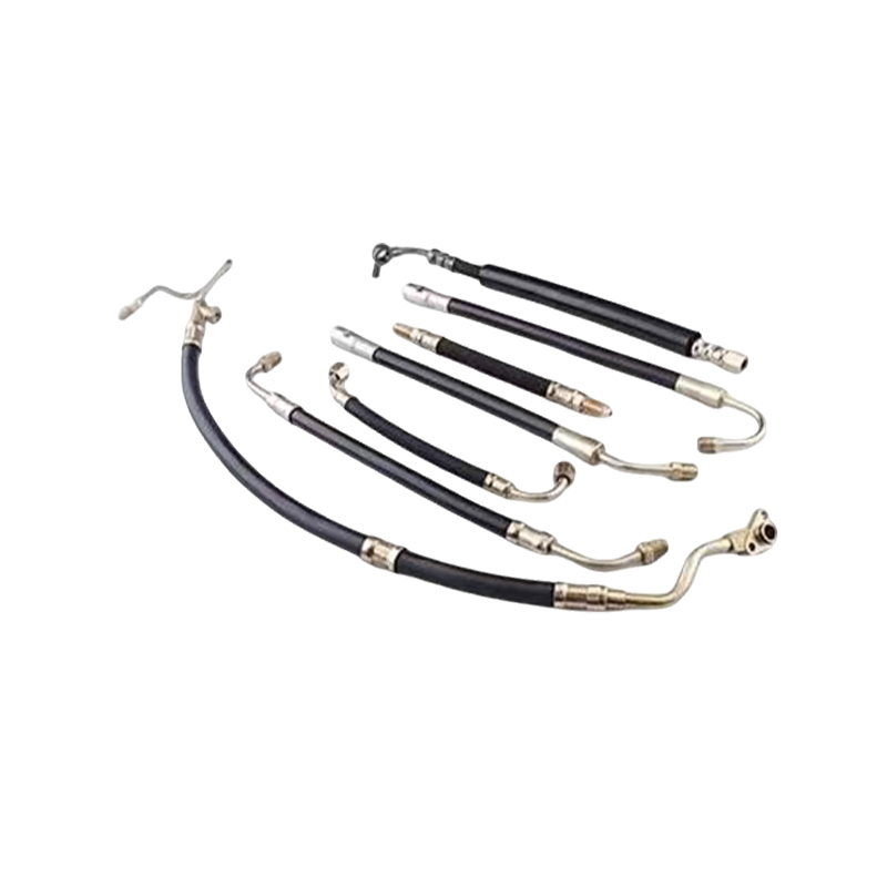 How does a high-pressure hose, with its flexible body, withstand immense power?